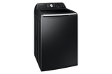 4.6 cu. ft. Large Capacity Smart Top Load Washer with ActiveWave™ Agitator and Active WaterJet in Brushed Black