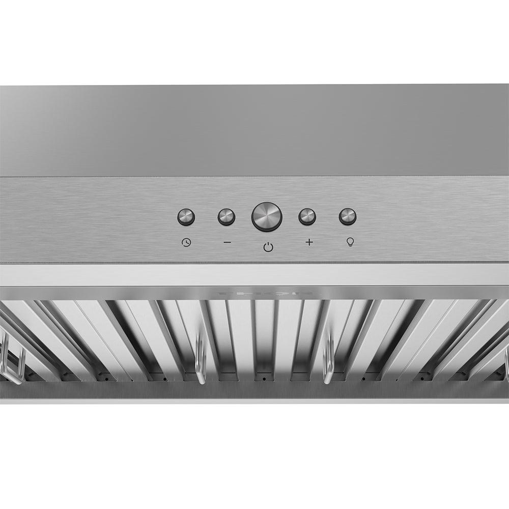 36 Inch Under Mounted Range Hood With 480 Cfm