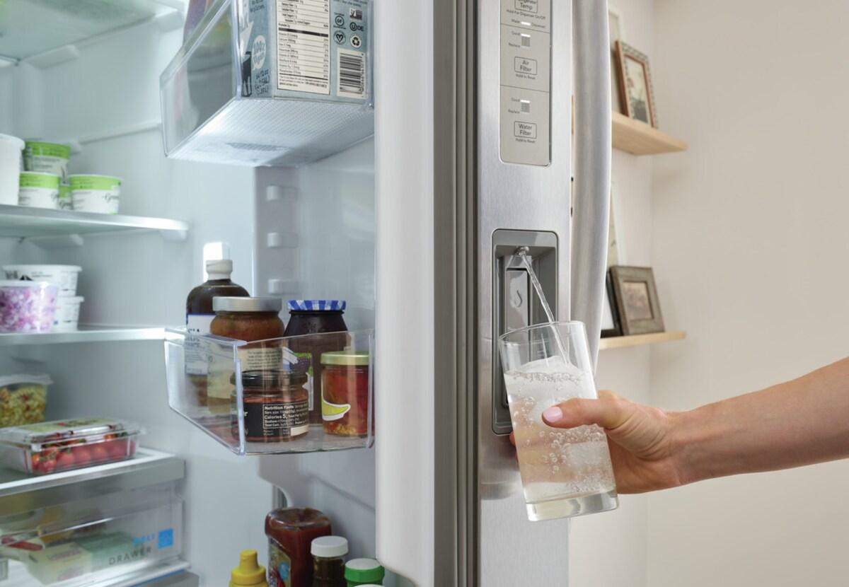 26 Cu. Ft. 36" Standard Depth Side by Side Refrigerator