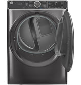 GE® ENERGY STAR® 7.8 cu. ft. Capacity Smart Front Load Gas Dryer with Steam and Sanitize Cycle