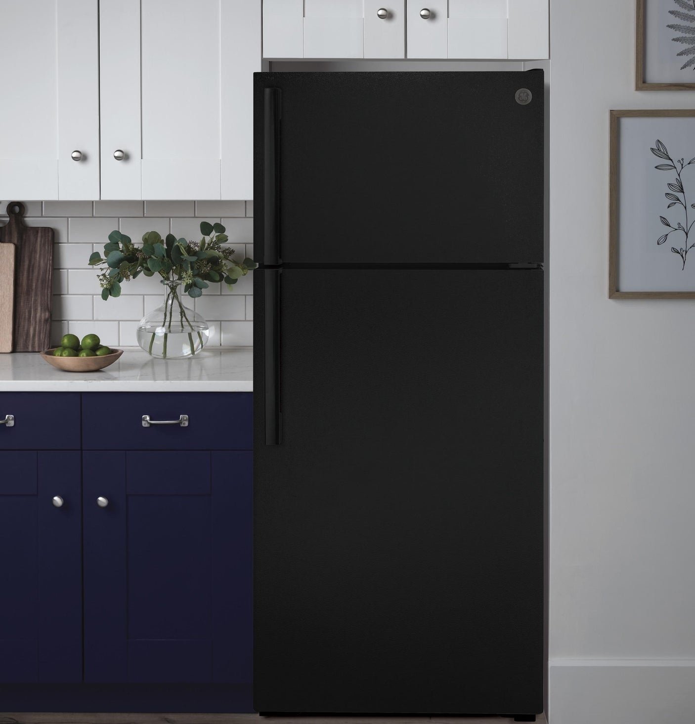 GE® ENERGY STAR® 16.6 Cu. Ft. Top-Freezer Refrigerator