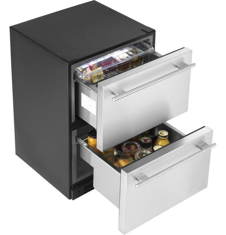 5.4 Cu. Ft. Built-In Dual-Drawer Refrigerator