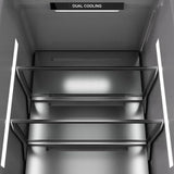 ZLINE 30 in. 16.7 cu. ft. Panel Ready Column Refrigerator with Graphite Gray Interior (RBCRV-30)