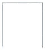 Decor frame set - for a high-quality gap cover with an attached frame.