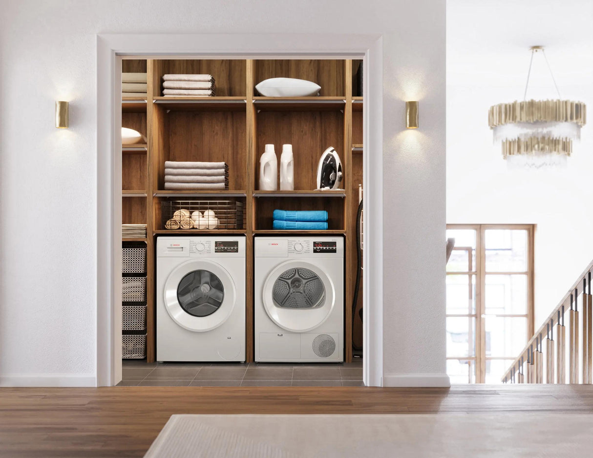 300 Series Compact Washer , White