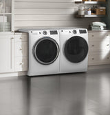 GE® ENERGY STAR® 7.8 cu. ft. Capacity Smart Front Load Gas Dryer with Steam and Sanitize Cycle