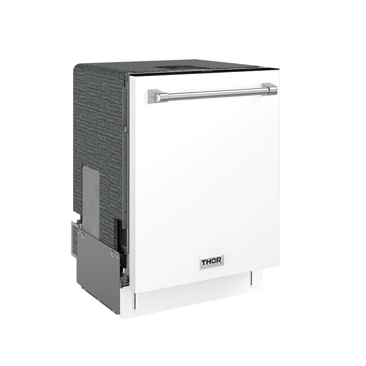 24 Inch Top Control Built-in Dishwasher In White