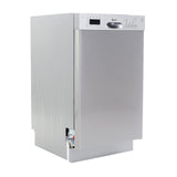 Avanti 18" Built In Dishwasher - Stainless Steel