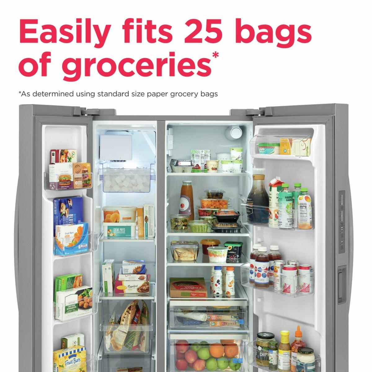 26 Cu. Ft. 36" Standard Depth Side by Side Refrigerator