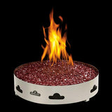 Red Glass Embers Enhancement Media Kit for Patioflames
