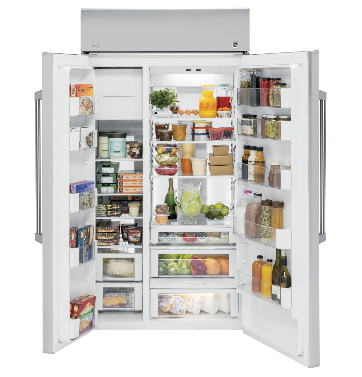 GE Café™ Series 42" Built-In Side-by-Side Refrigerator