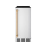 15 Inch Undercounter Built-in/freestanding Ice Maker In Stainless Steel/bronze  Gordon Ramsay Series