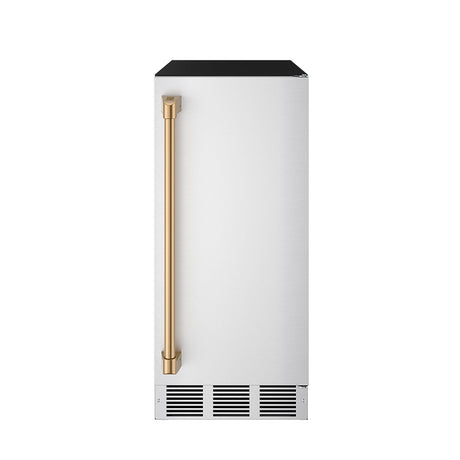 15 Inch Undercounter Built-in/freestanding Ice Maker In Stainless Steel/bronze  Gordon Ramsay Series