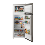 Element 21.3 in. 7.4 cu. ft. Compact Top Freezer Refrigerator - Stainless Steel