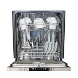ZLINE 24 in. Top Control Dishwasher with Stainless Steel Tub and Modern Style Handle, 52dBa (DW-24) [Color: Copper]