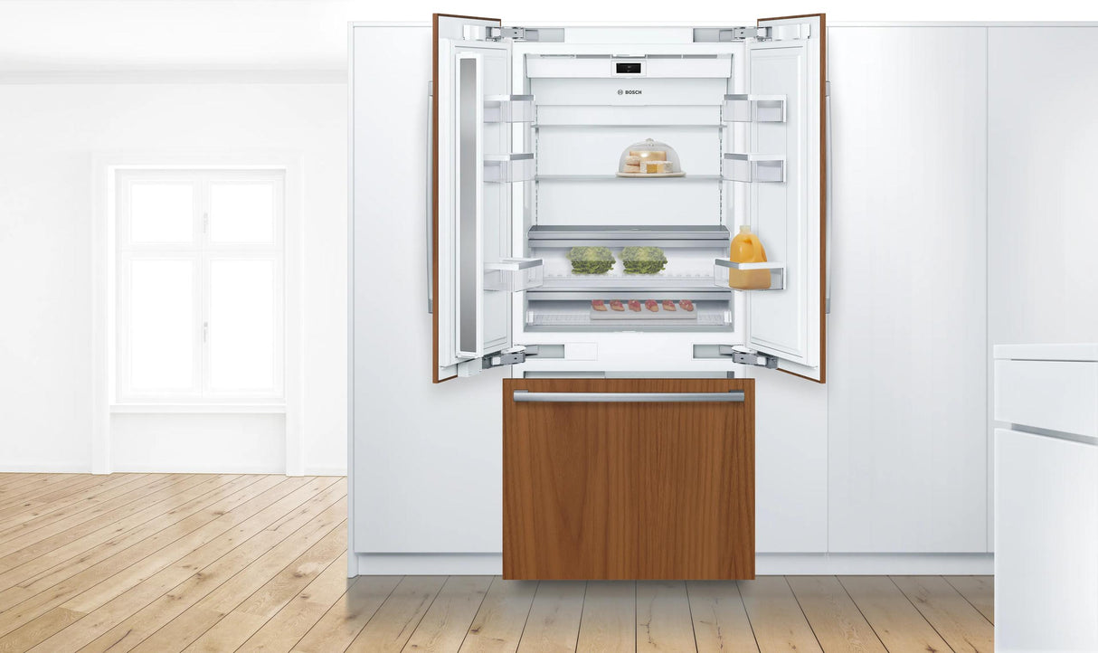Benchmark® Built-in Bottom Freezer Refrigerator 36'' Flat Hinge