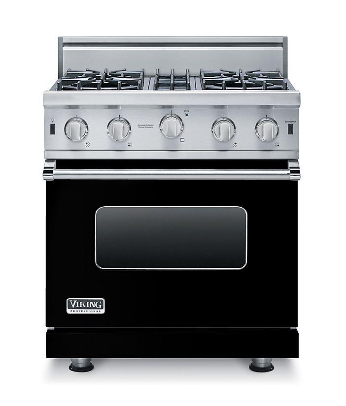 30" Open Burner Gas Range, Natural Gas