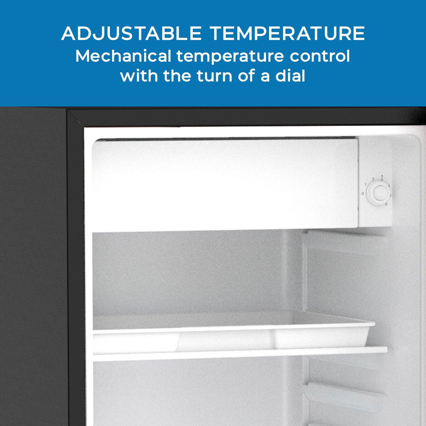 Avanti 3.0 Cu. Ft. Retro Compact Refrigerator - Black