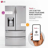28 cu. ft. 36-Inch Wide French Door Refrigerator - Stainless Steel