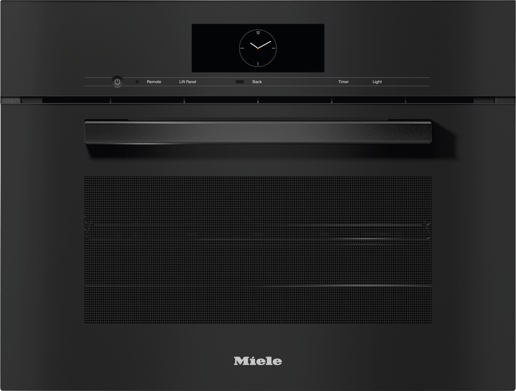 DGC 7840 AM Obsidian black - 24" Compact Combi-Steam Oven XL for steam cooking, baking, roasting with roast probe + menu cooking.