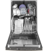GE® Hybrid Stainless Steel Interior Dishwasher with Hidden Controls