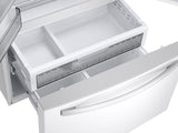 28 cu. ft. 3-Door French Door, Full Depth Refrigerator with CoolSelect Pantry™ in White