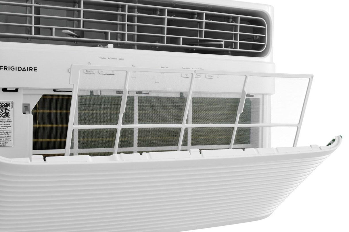 12,000 BTU Window Room Air Conditioner with Supplemental Heat