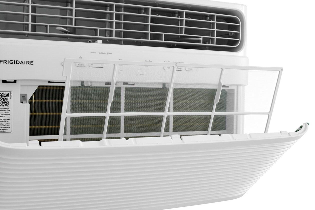 12,000 BTU Window Room Air Conditioner with Supplemental Heat