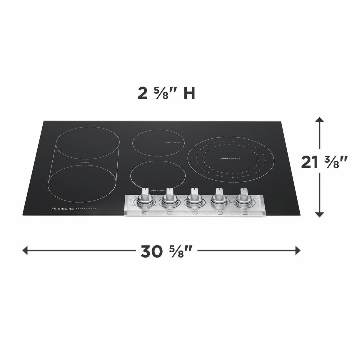 30" Electric Cooktop