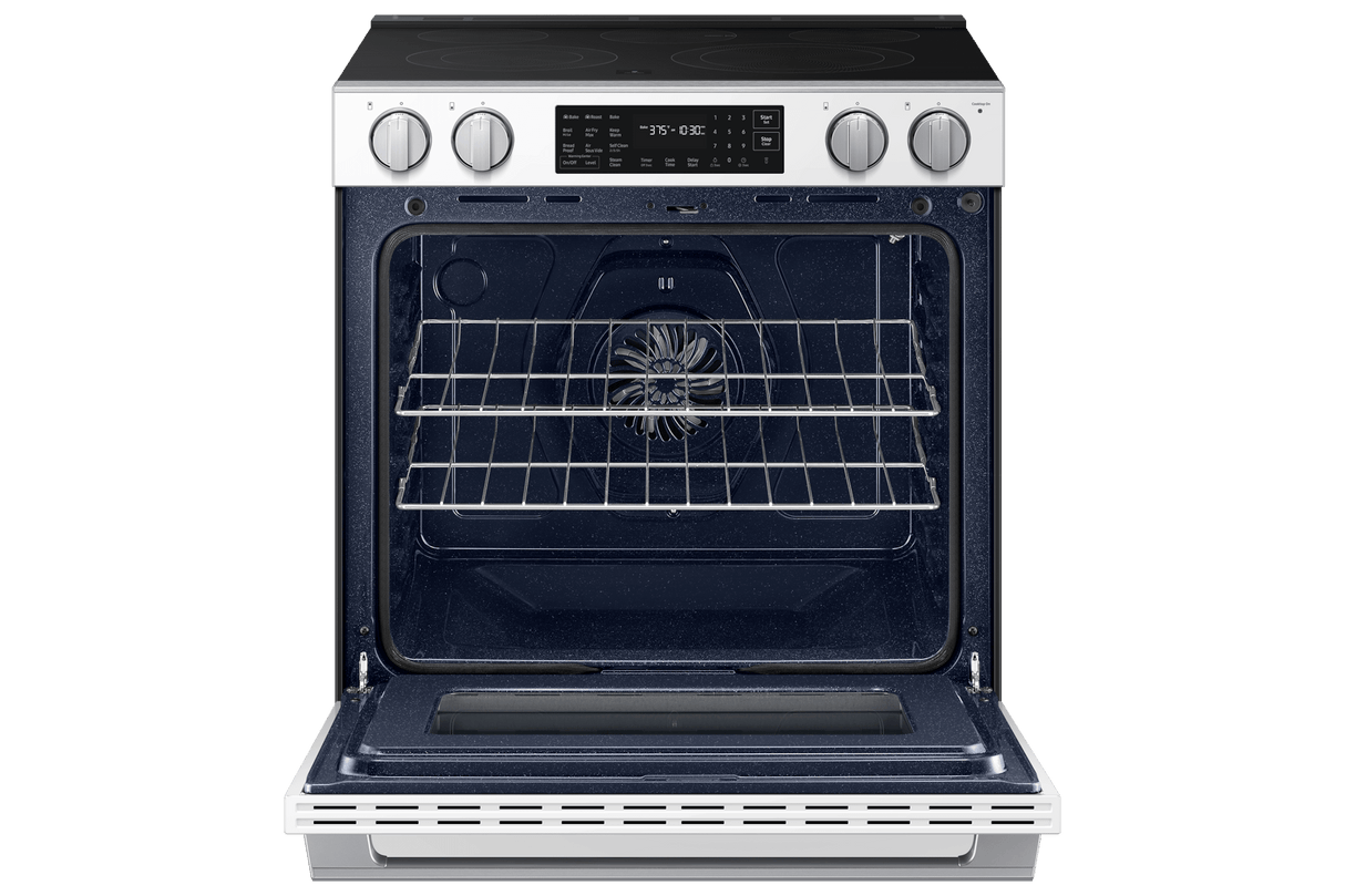 Bespoke Smart Slide-in Electric Range Pro Style Design  Air Fry Max  True Convection