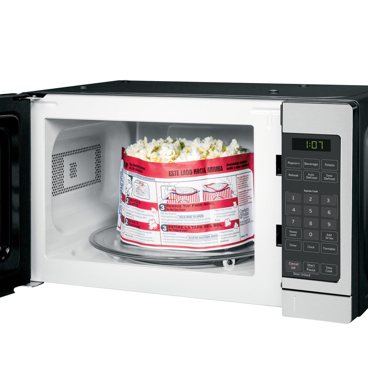 GE® 0.7 Cu. Ft. Spacemaker® Countertop Microwave Oven