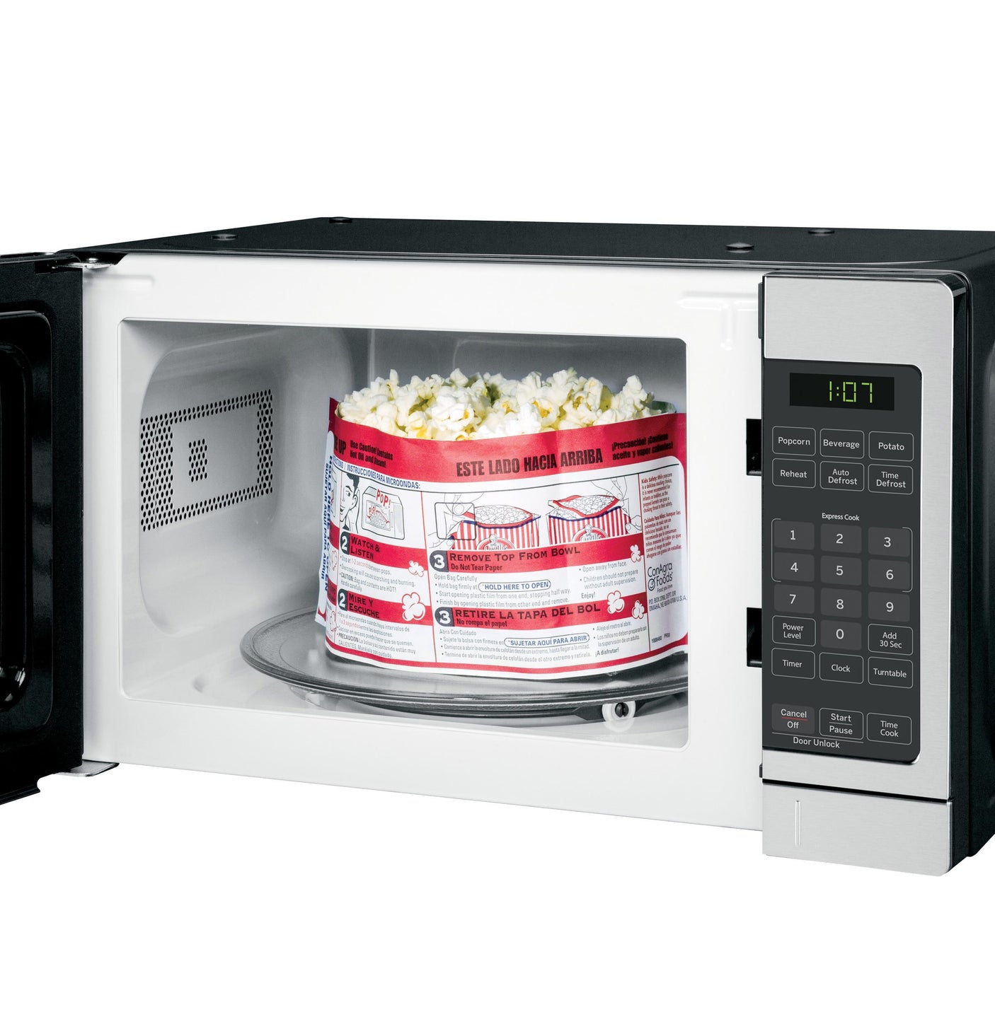 GE® 0.7 Cu. Ft. Spacemaker® Countertop Microwave Oven