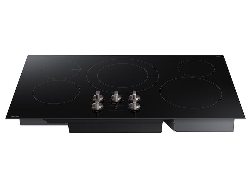 36" Electric ENERGY STAR® Certified Cooktop with 5 Elements in Black