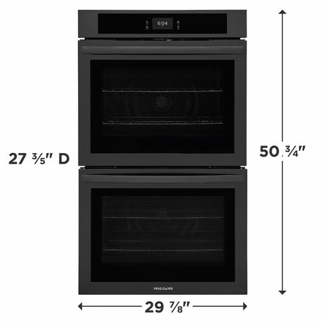 30" Double Electric Wall Oven with Fan Convection