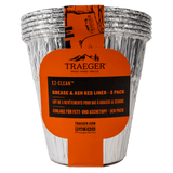 EZ-Clean Grease & Ash Keg Liner - 5 Pack