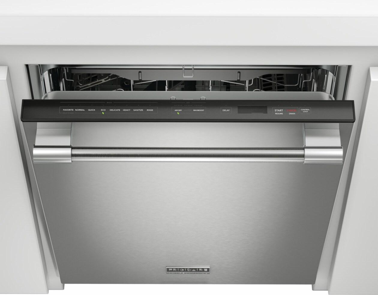24" Stainless Steel Tub Built-In Dishwasher with CleanBoost™