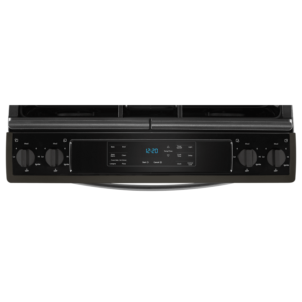 5.0 cu. ft. Front Control Gas Range with Cast-Iron Grates
