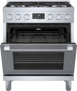 800 Series Gas Freestanding Range 30" Stainless Steel