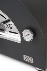 Countertop Hybrid Gas & Wood Oven in Black