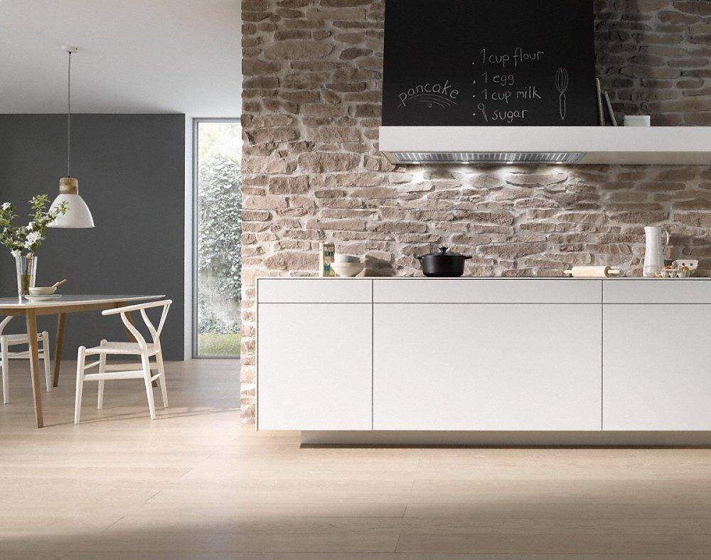DA 2510 Insert ventilation hood with energy-efficient LED lighting and backlit controls for easy use.
