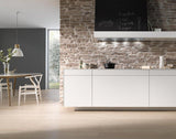 DA 2510 Insert ventilation hood with energy-efficient LED lighting and backlit controls for easy use.
