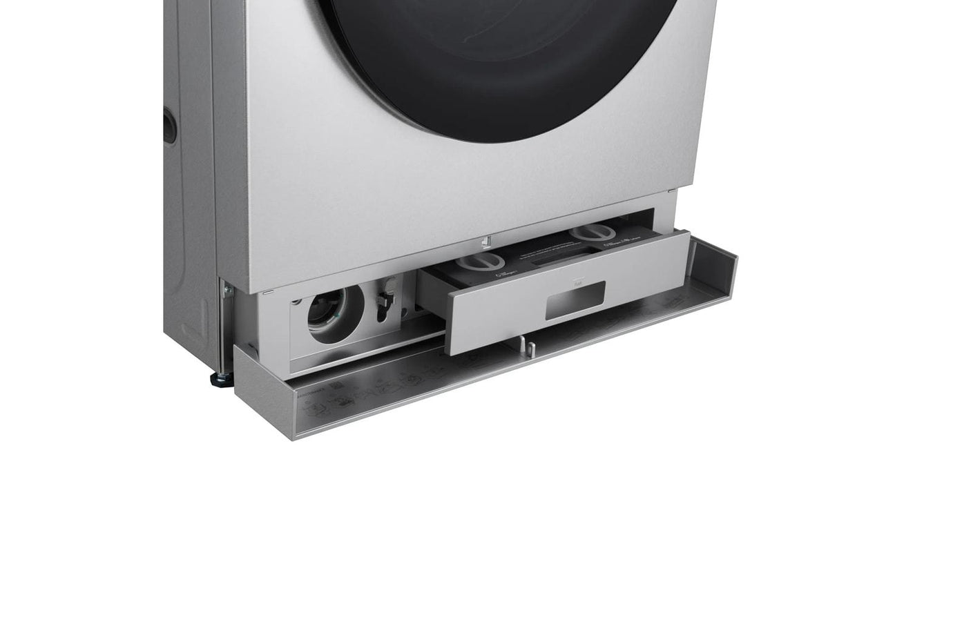 LG SIGNATURE 5.8 cu. ft. Mega Capacity Smart Front Load Washer with Built-In Intelligence, TurboWash® 360(degree), ezDispense® and Touch LCD Control