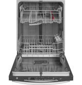 GE® Top Control with Stainless Steel Interior Door Dishwasher with Sanitize Cycle & Dry Boost