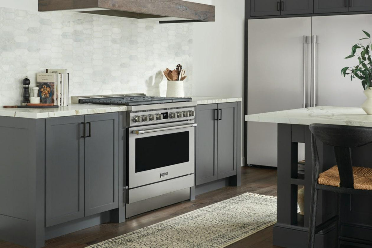 36" Dual-Fuel Freestanding Range
