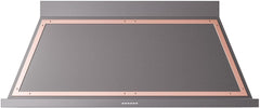 Nostalgie 60 Inch Matte Graphite Wall Mount Convertible Range Hood