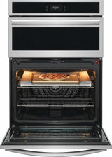 30" Electric Wall Oven and Microwave Combination with Stone-Baked Pizza