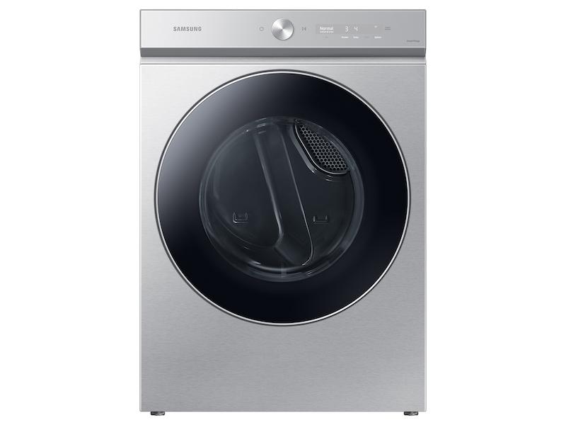 Bespoke 7.6 cu. ft. Ultra Capacity Gas Dryer with AI Optimal Dry and Super Speed Dry in Silver Steel
