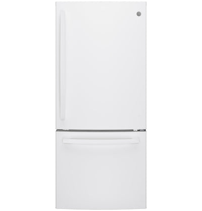 GE® ENERGY STAR® 21.0 Cu. Ft. Bottom-Freezer Refrigerator