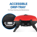 TravelQ 285 with Griddle , Propane, Red
