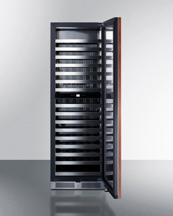 24" Wide Dual Zone Wine Cellar (panel Not Included)